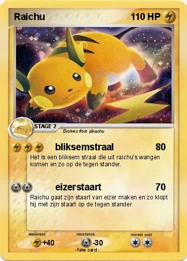 Pokemon Raichu