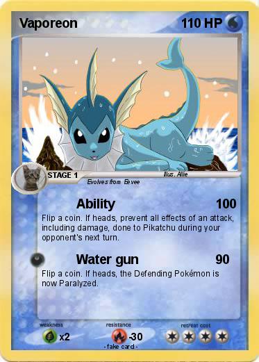 Pokemon Vaporeon