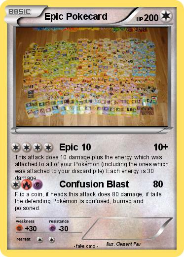 Pokemon Epic Pokecard