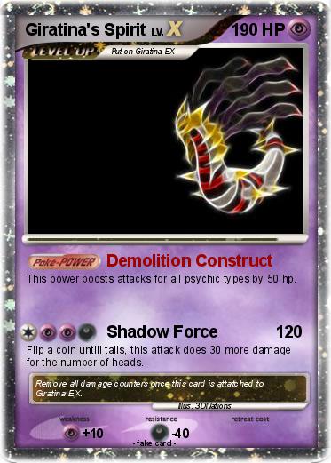 Pokemon Giratina's Spirit