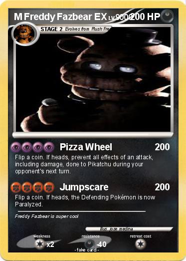 Pokemon M Freddy Fazbear EX