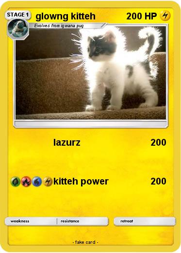 Pokemon glowng kitteh