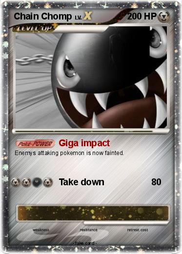 Pokemon Chain Chomp