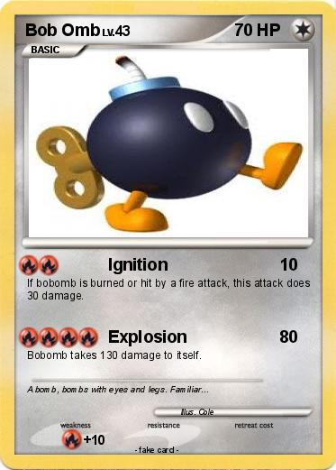 Pokemon Bob Omb