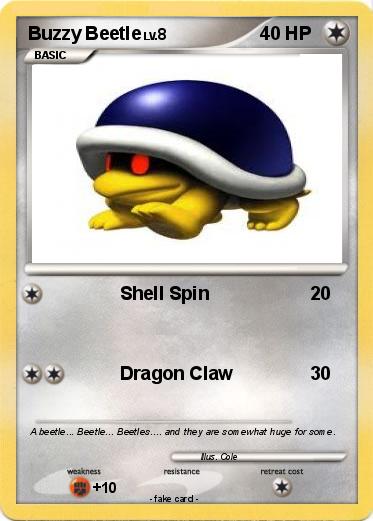 Pokemon Buzzy Beetle