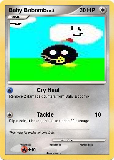 Pokemon Baby Bobomb