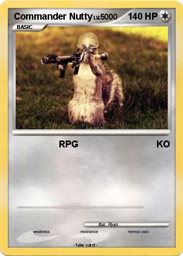 Pokemon Commander Nutty