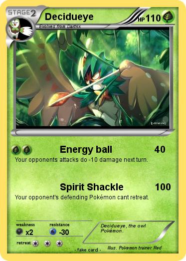 Pokemon Decidueye