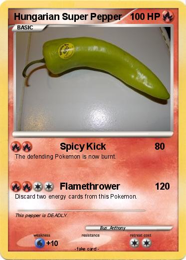 Pokemon Hungarian Super Pepper