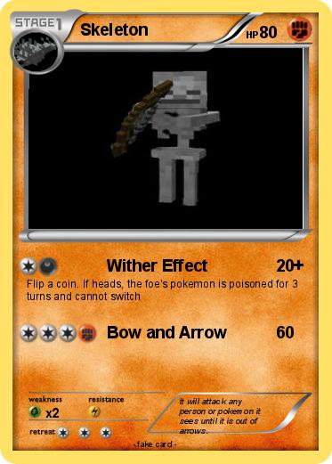Pokemon Skeleton