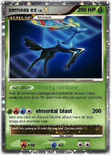 Pokemon xerneas ex