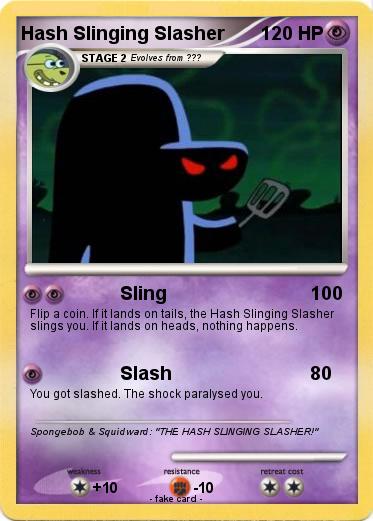 Pokemon Hash Slinging Slasher