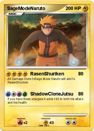 Pokemon SageModeNaruto