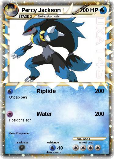 Pokemon Percy Jackson