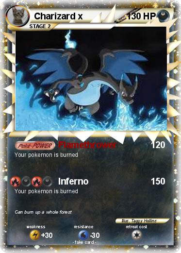Pokemon Charizard x