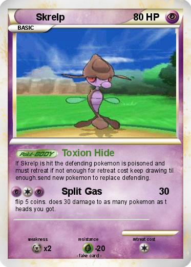 Pokemon Skrelp