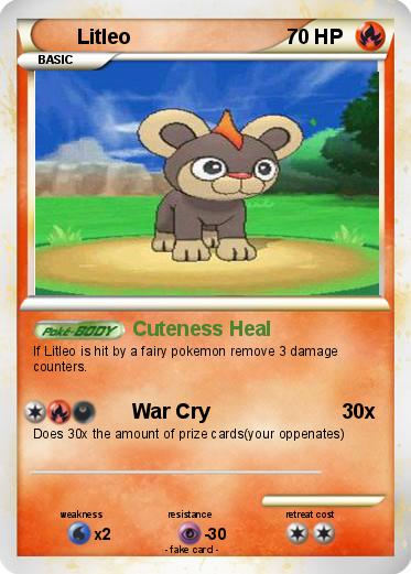 Pokemon Litleo