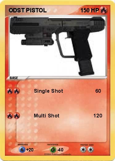 Pokemon ODST PISTOL              
