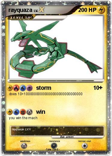 Pokemon rayquaza