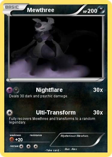 Pokemon Mewthree