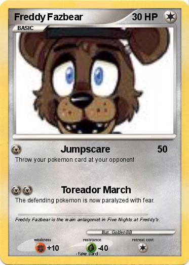 Pokemon Freddy Fazbear