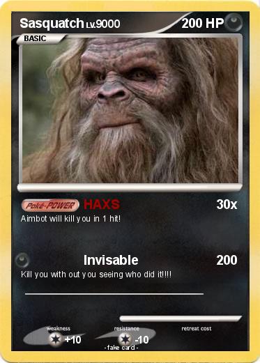 Pokemon Sasquatch