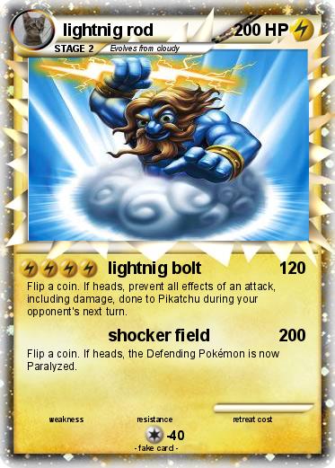 Pokemon lightnig rod