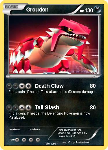 Pokemon Groudon