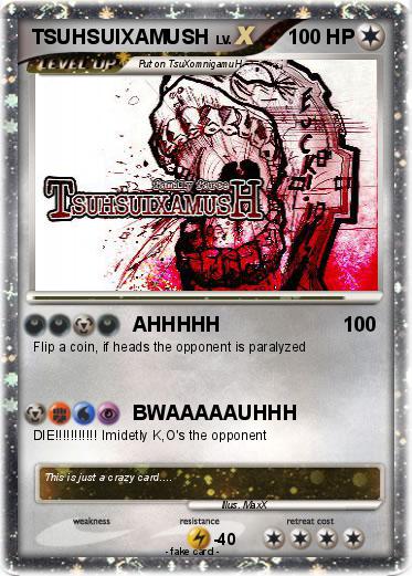 Pokemon TSUHSUIXAMUSH