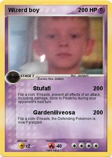 Pokemon Wizerd boy
