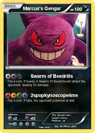 Pokemon Marcus's Gengar
