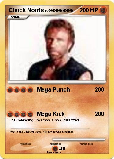 Pokemon Chuck Norris