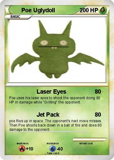 Pokemon Poe Uglydoll