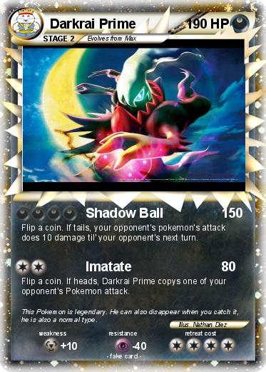 Pokemon Darkrai Prime