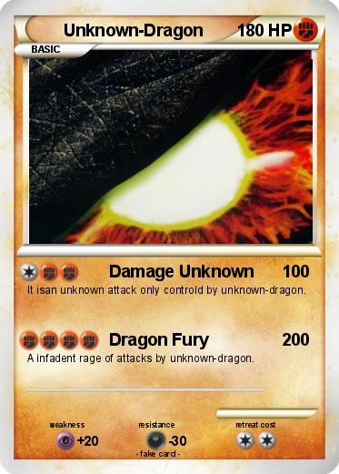 Pokemon Unknown-Dragon