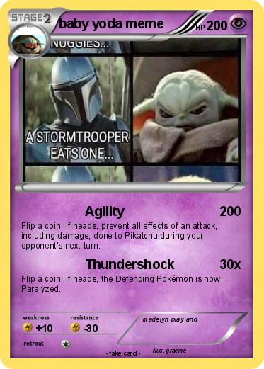 Pokemon baby yoda meme
