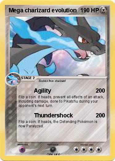 Pokemon Mega charizard evolution