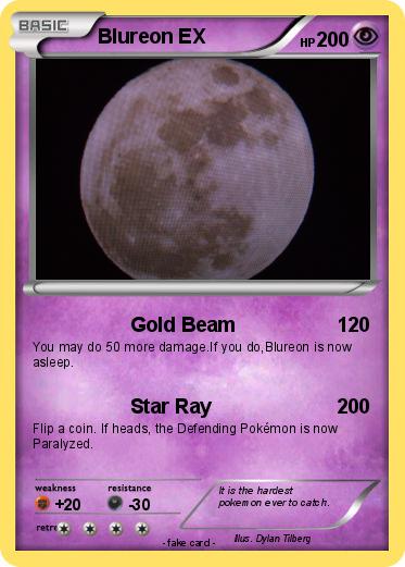 Pokemon Blureon EX