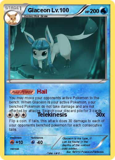 Pokemon Glaceon Lv.100