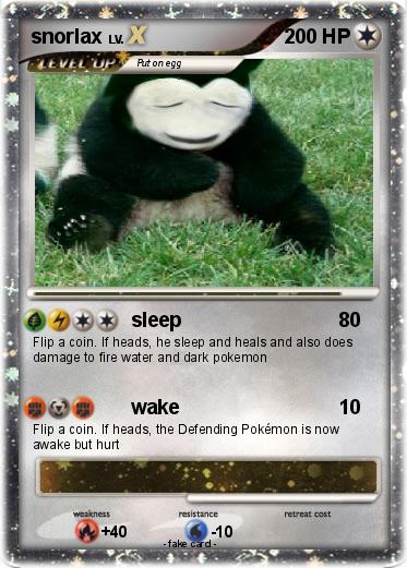 Pokemon snorlax