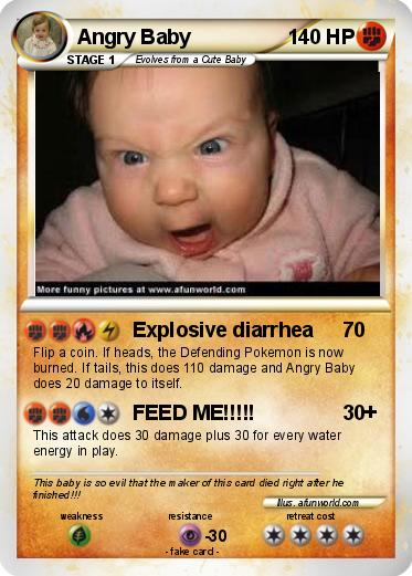 Pokemon Angry Baby