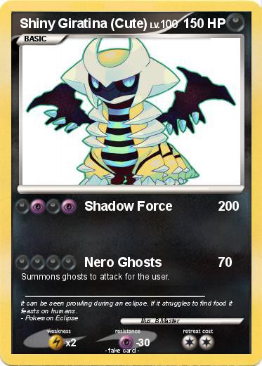 Pokemon Shiny Giratina (Cute)