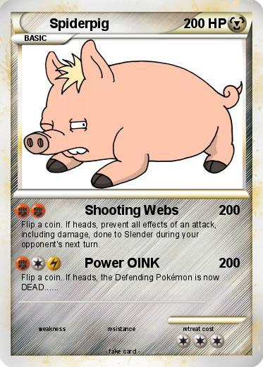Pokemon Spiderpig