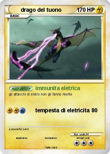 Pokemon drago del tuono