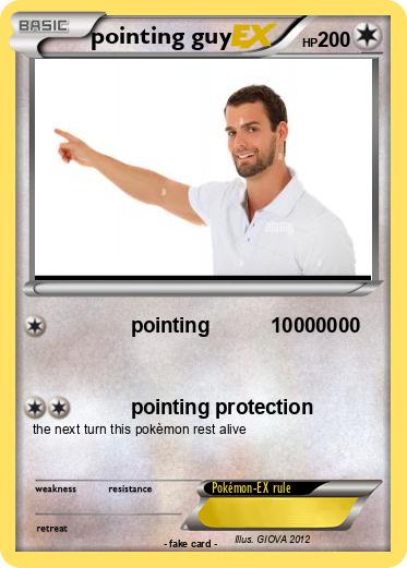 Pokemon pointing guy