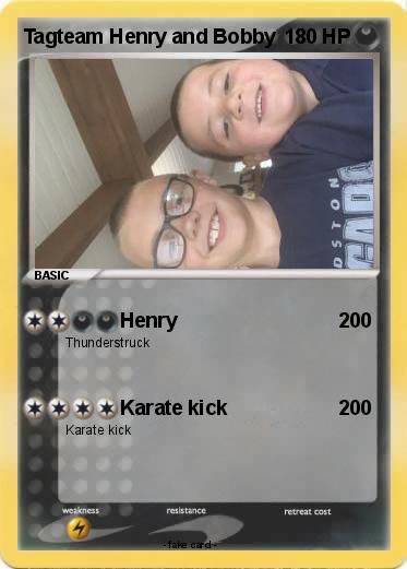 Pokemon Tagteam Henry and Bobby