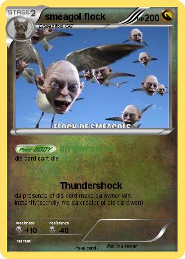 Pokemon smeagol flock