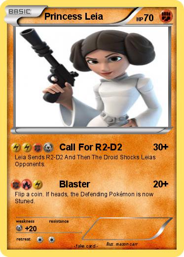 Pokemon Princess Leia
