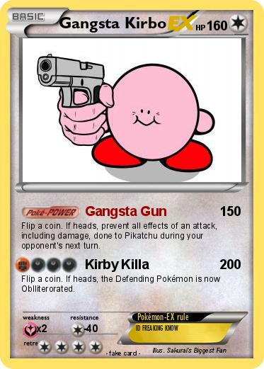 Pokemon Gangsta Kirbo