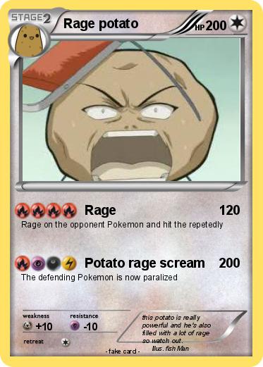 Pokemon Rage potato